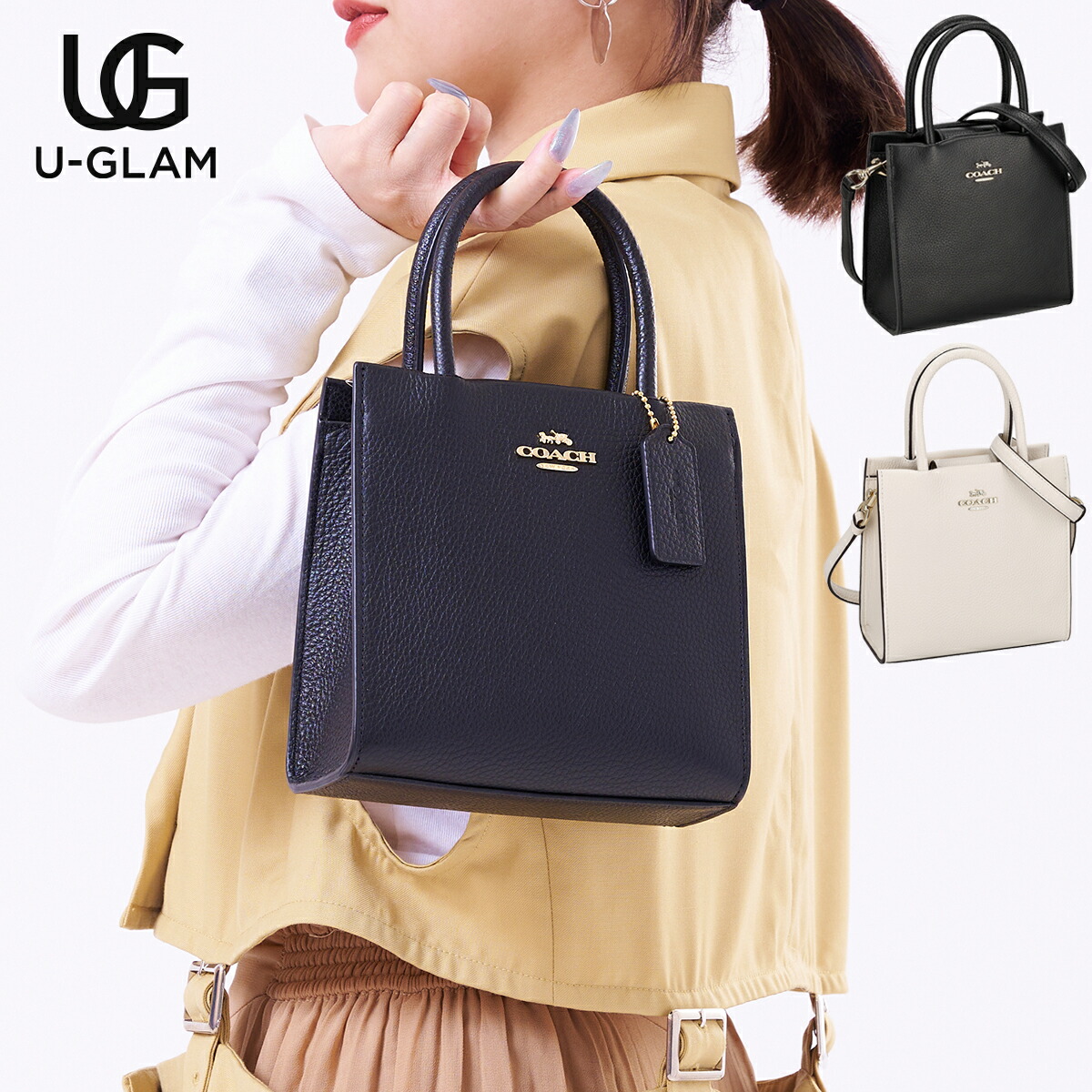 楽天市場】COACH コーチ バッグ ハンドバッグ 5692 レディース MINI