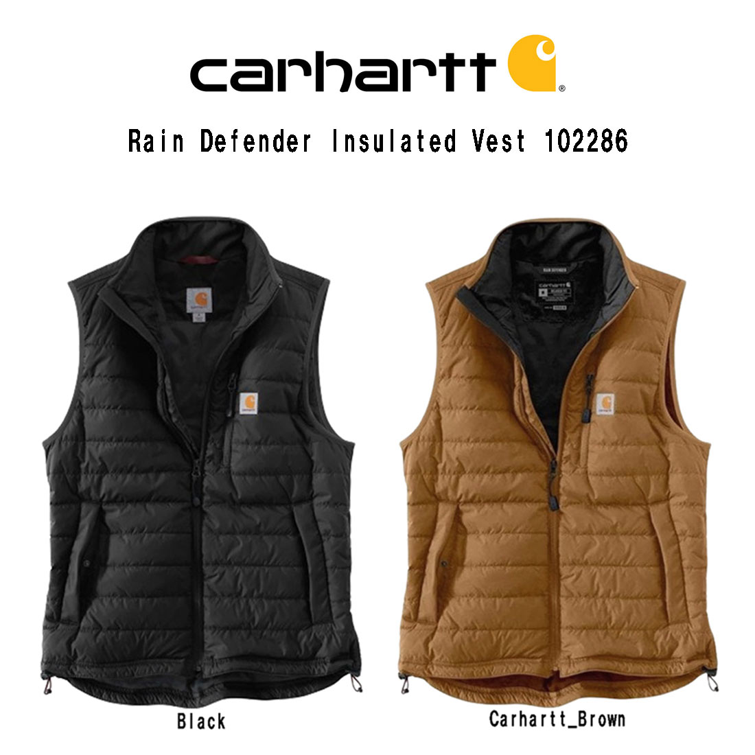 楽天市場】Carhartt(カーハート)ダウンベスト 中綿 ジャケット
