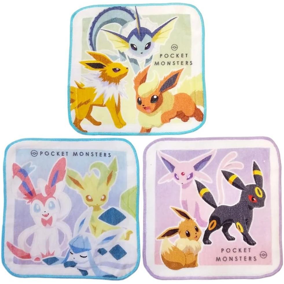 イーブイコレクション タオルハンカチ 全種類セット 未使用 イーブイ