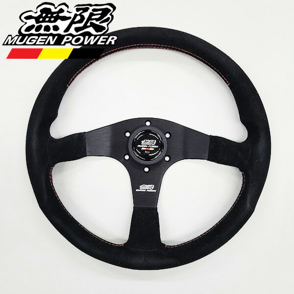 楽天市場】[無限-MUGEN-]ステアリングホイールハンドル 35φ×3スポーク