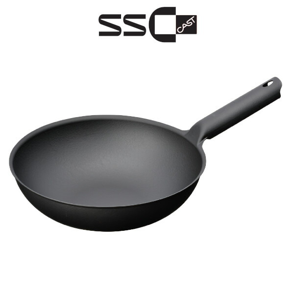 楽天市場】【燕三条製】軽い! SSC 鋳鉄製 北京鍋 29cm （IHオール熱源