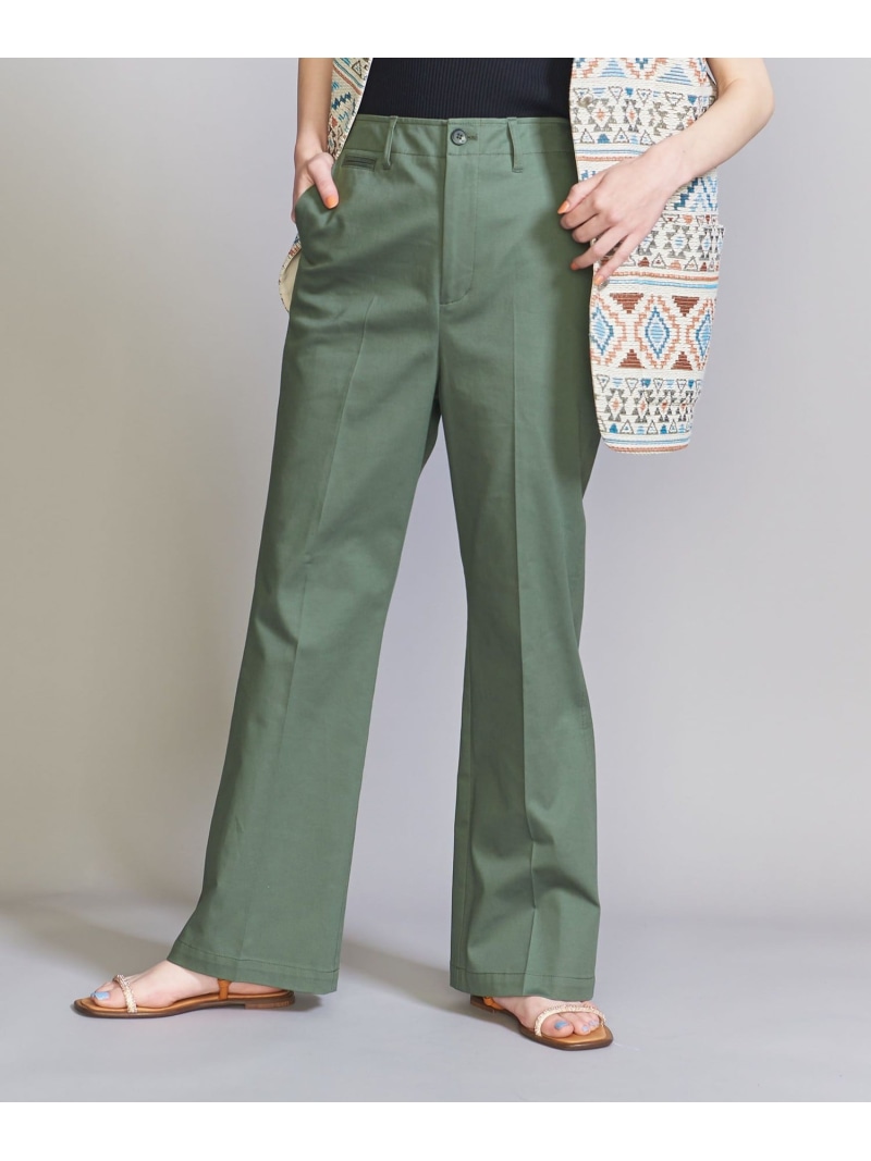 楽天市場】【SALE／80%OFF】コットンチノフレアパンツ -ウォッシャブル