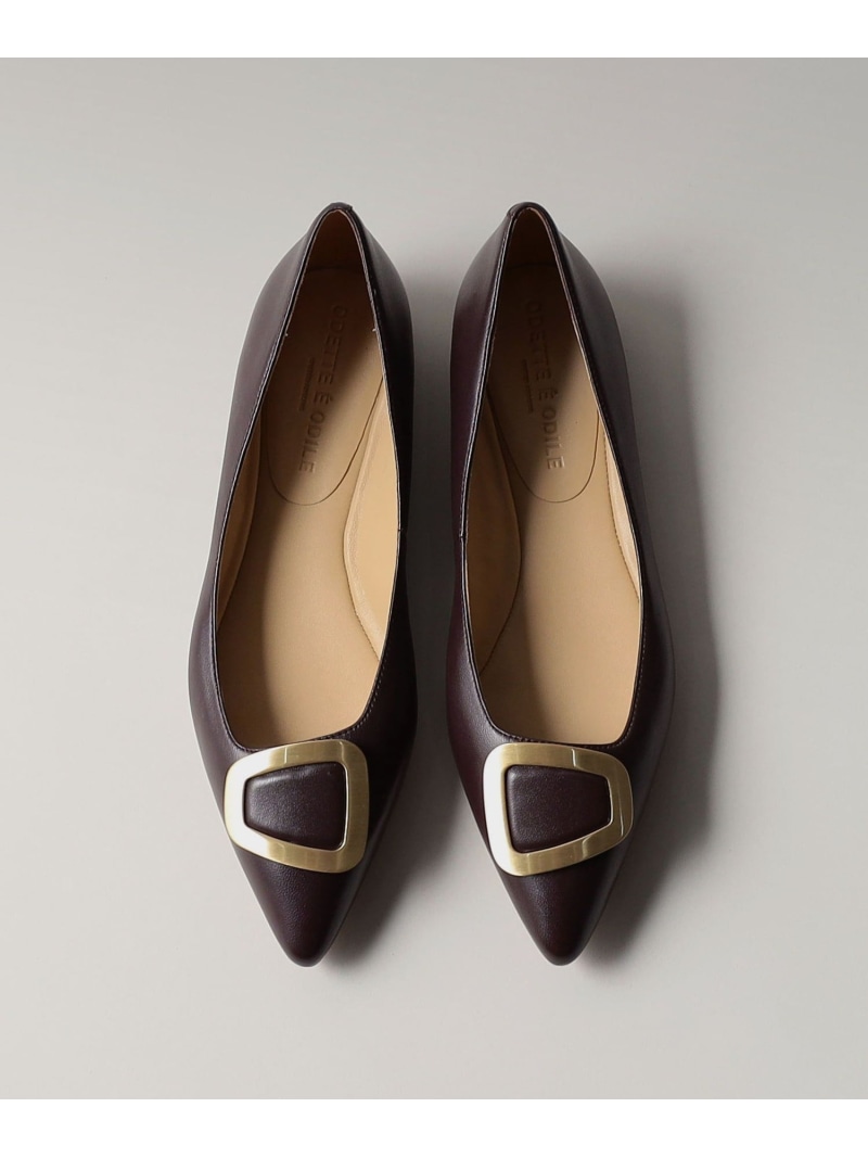 楽天市場】【SALE／80%OFF】オブリークバックル フラット10↑ ODETTE E