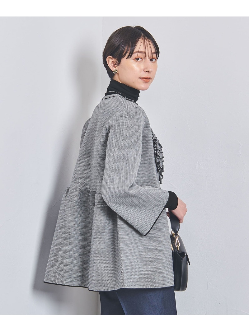 楽天市場】【SALE／60%OFF】ミニフリル ジャカード カーディガン