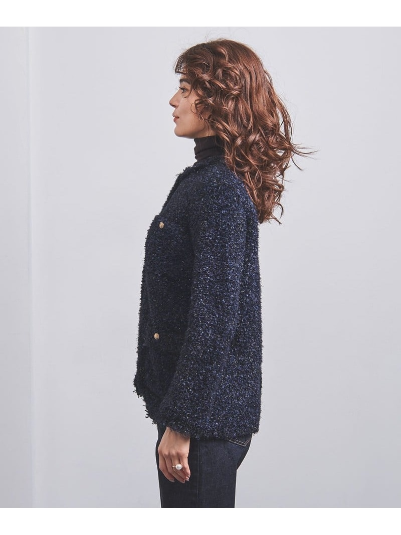 楽天市場】【SALE／70%OFF】ツイード メタルボタン カーディガン