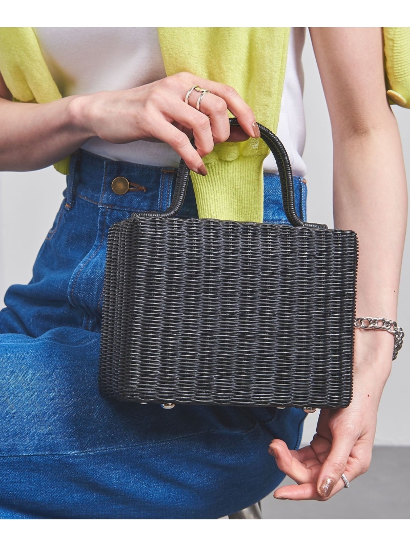 楽天市場】【SALE／80%OFF】ラタン スクエア ミニバッグ UNITED ARROWS