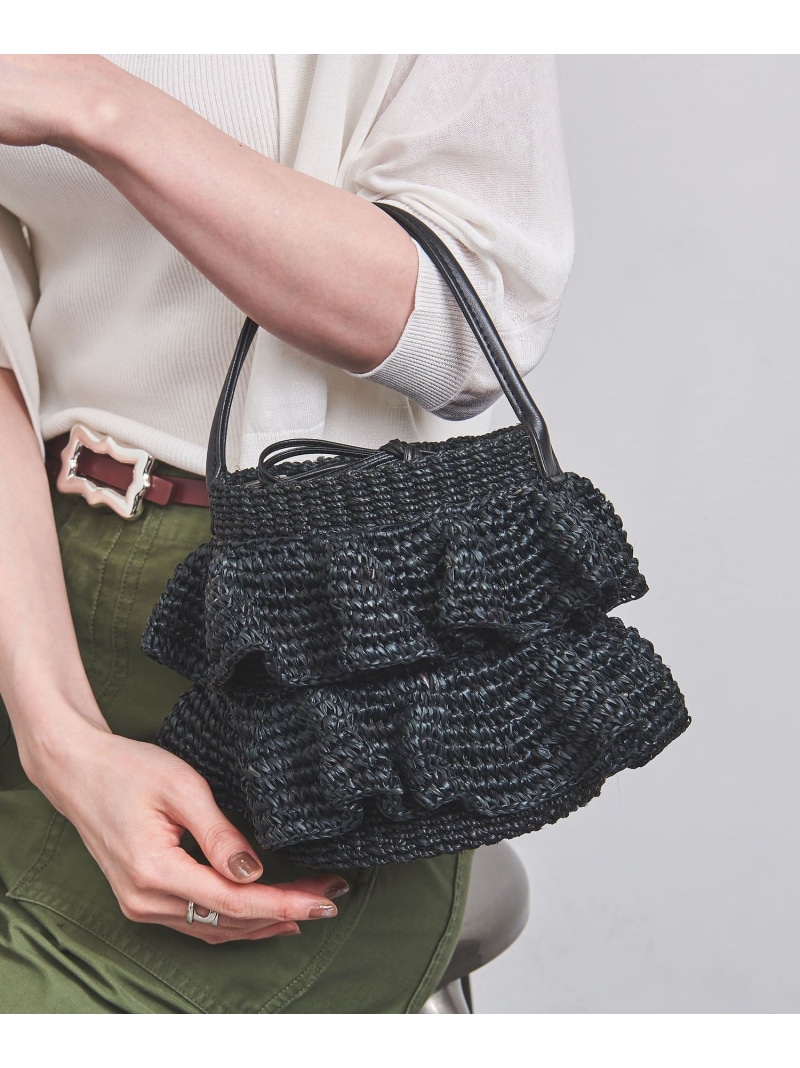 楽天市場】【SALE／70%OFF】COMBI ABACA フリル バスケットバッグ