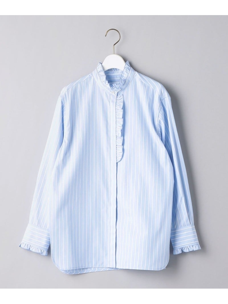 楽天市場】【SALE／50%OFF】フリル スタンドカラー シャツ UNITED