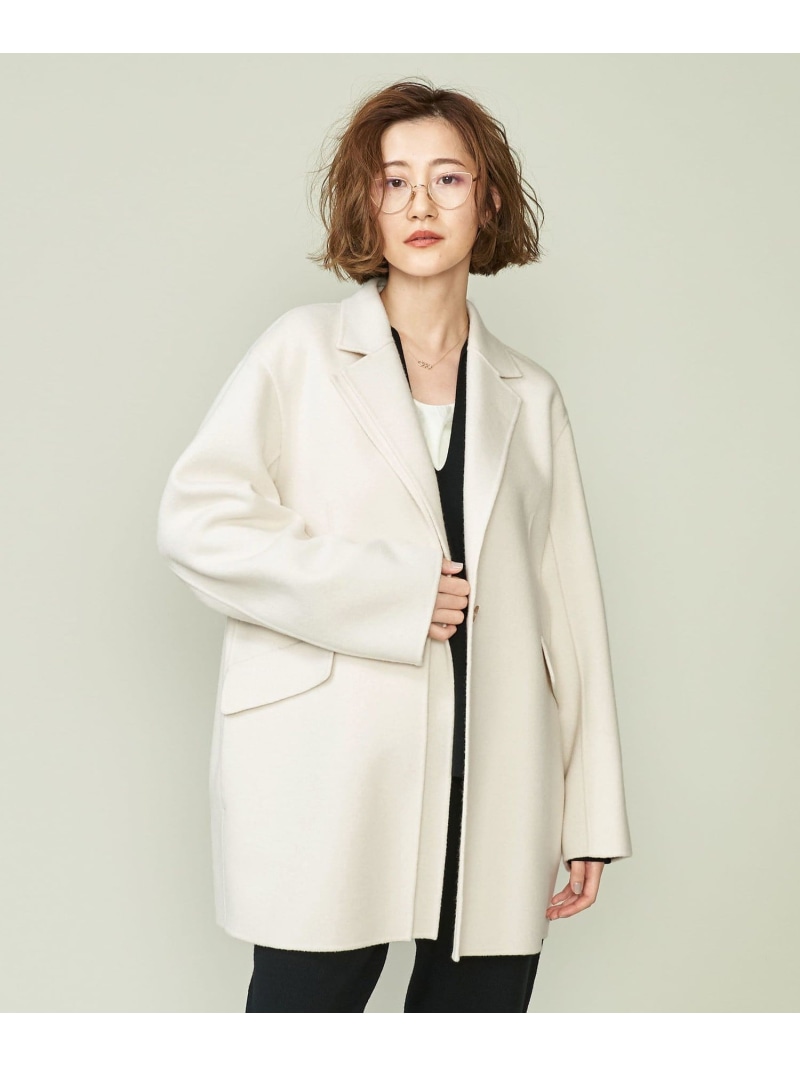 楽天市場】【SALE／30%OFF】＜conte＞ ダブルラペル リバーコート