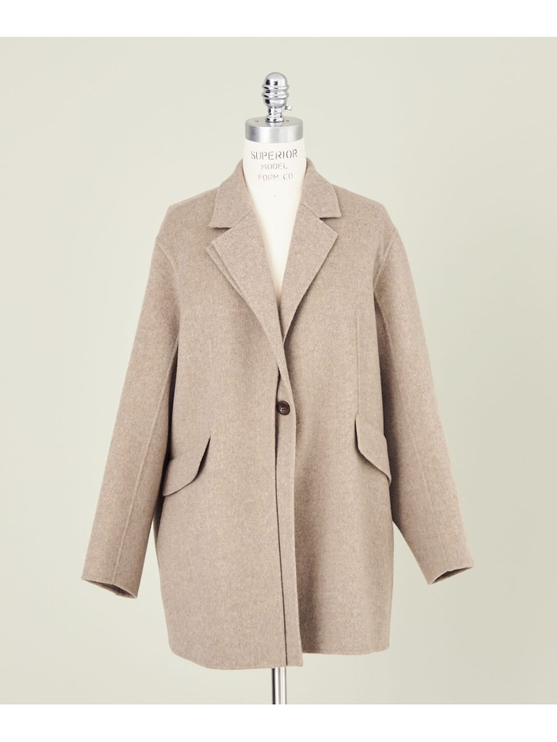 楽天市場】【SALE／30%OFF】＜conte＞ ダブルラペル リバーコート