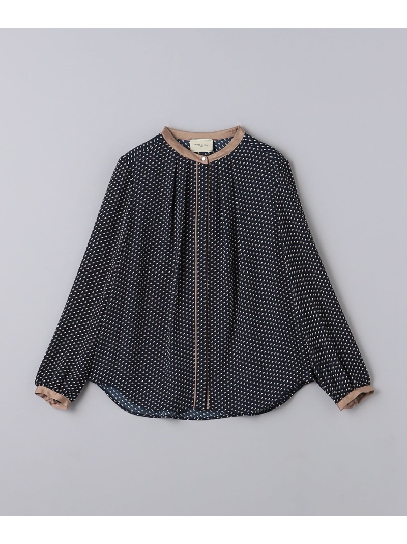 楽天市場】バイカラー パイピング ブラウス UNITED ARROWS