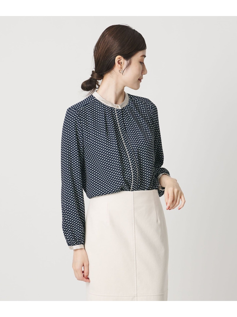 楽天市場】バイカラー パイピング ブラウス UNITED ARROWS