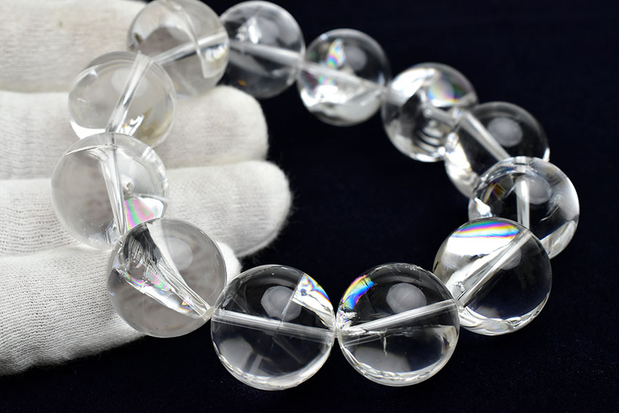 楽天市場】アイリスクォーツ AAAA 超大珠 ブレスレット ◇約20mm珠×12