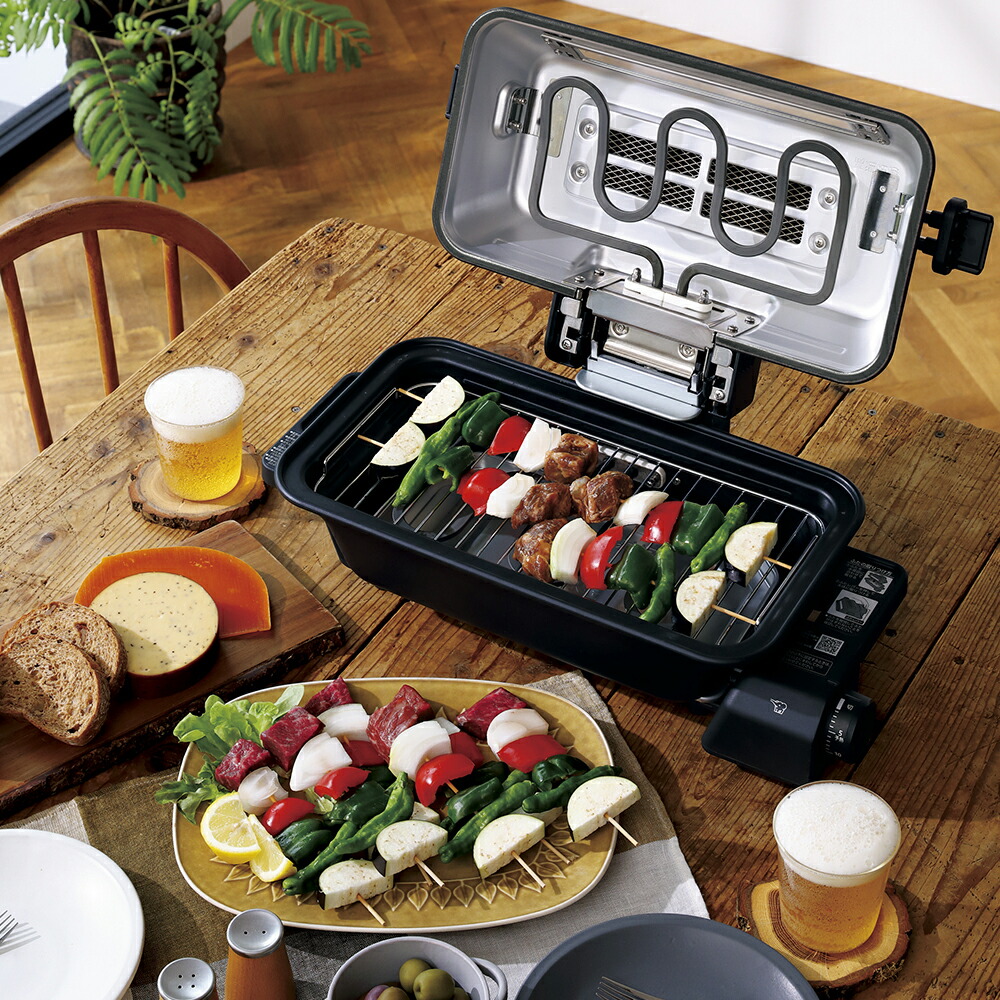 楽天市場】マルチロースター チャコール象印 ZOJIRUSHIグリル調理