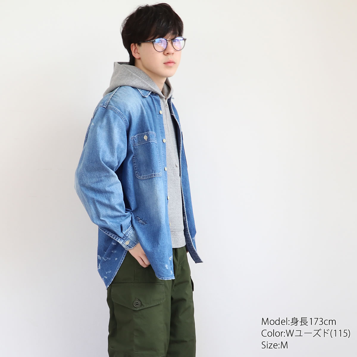 楽天市場】メンズシャツ ジョンブル Johnbull 8オンス ハードワーカー