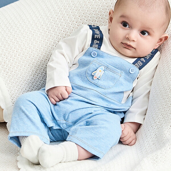 楽天市場】ベビー ベビー服 ロンパース 新生児 男の子 長袖 赤ちゃん