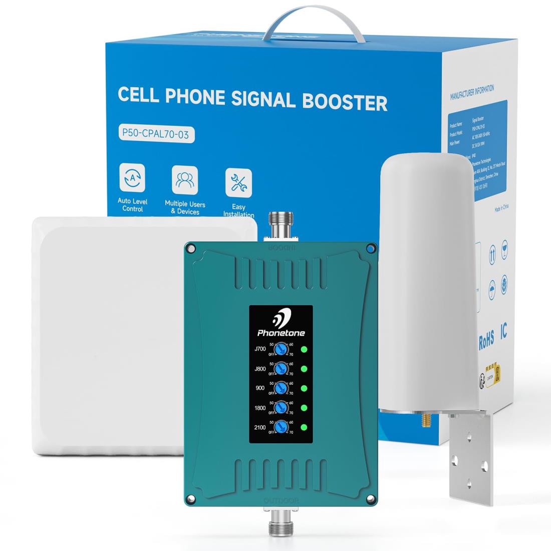 楽天市場】ANNTLENT 携帯電話信号増幅器 電波ブースター 日本の