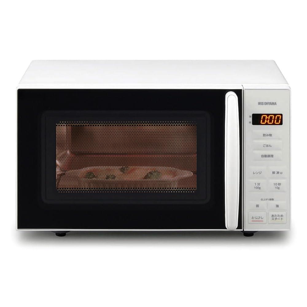 楽天市場】アイリスオーヤマ 電子レンジ 18L 単機能 フラットテーブル