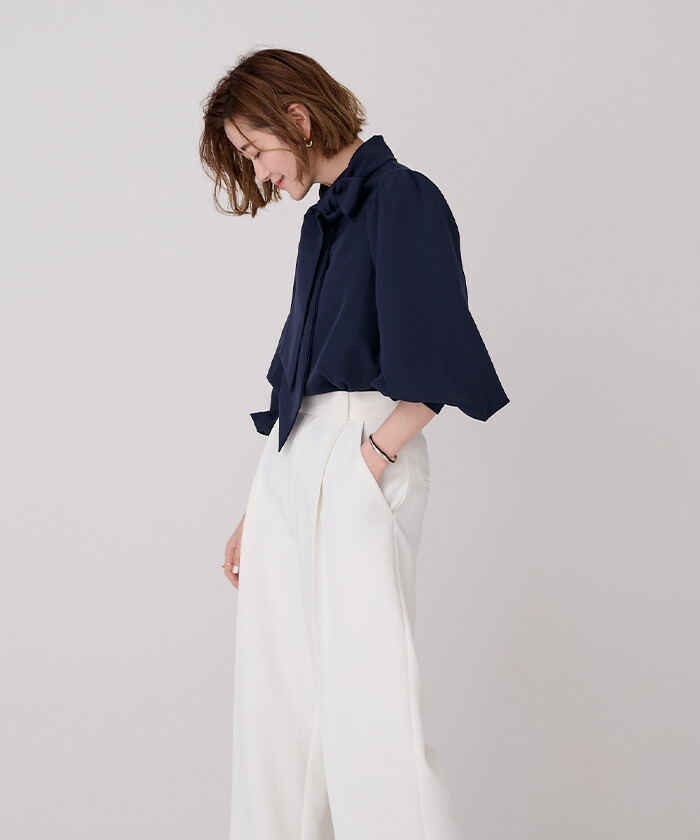 楽天市場】【クーポン利用で5601円】2wayボリュームスリーブボウタイ