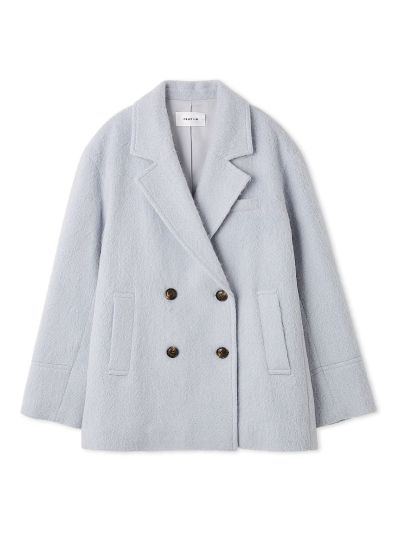 楽天市場】【SALE／50%OFF】オーバーサイズウールシャギージャコット