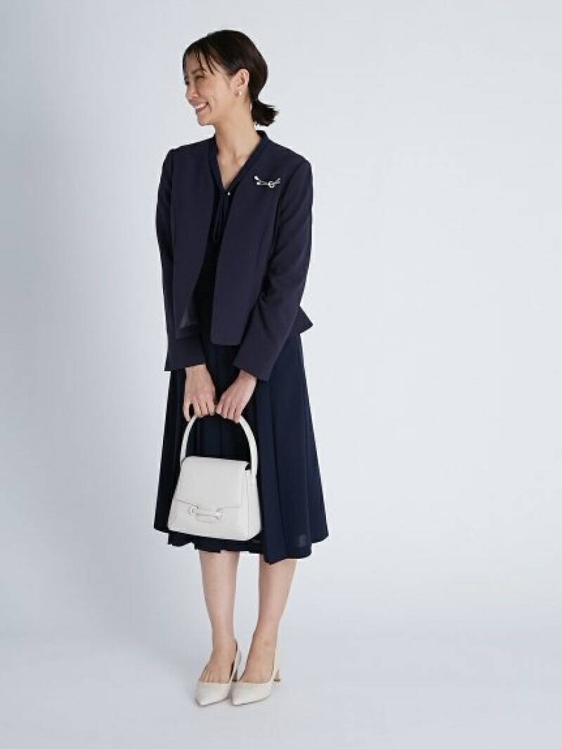 楽天市場】【SALE／50%OFF】ノーカラーペプラムジャケット CELFORD