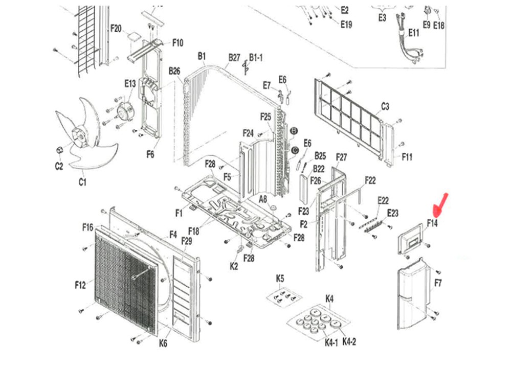楽天市場】DAIKIN ダイキン エアコン 室外機用 端子盤カバー部品コード