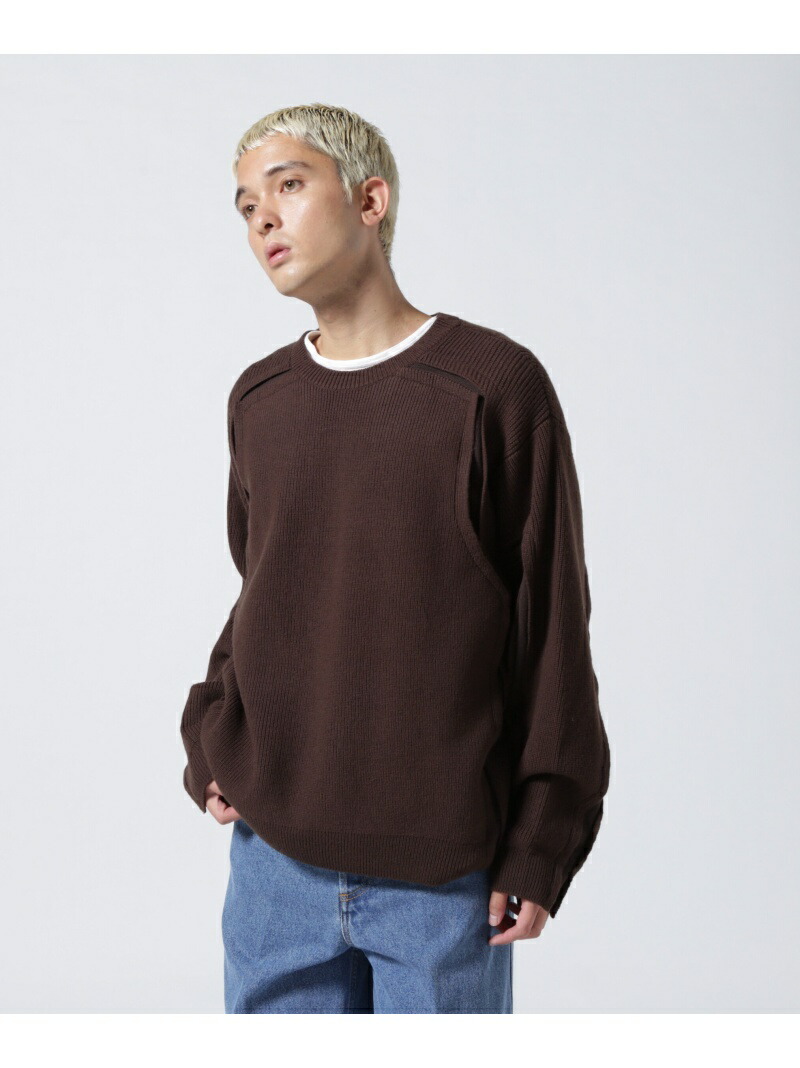 楽天市場】YOKE/ヨーク/Broken Crewneck Sweater GARDEN TOKYO
