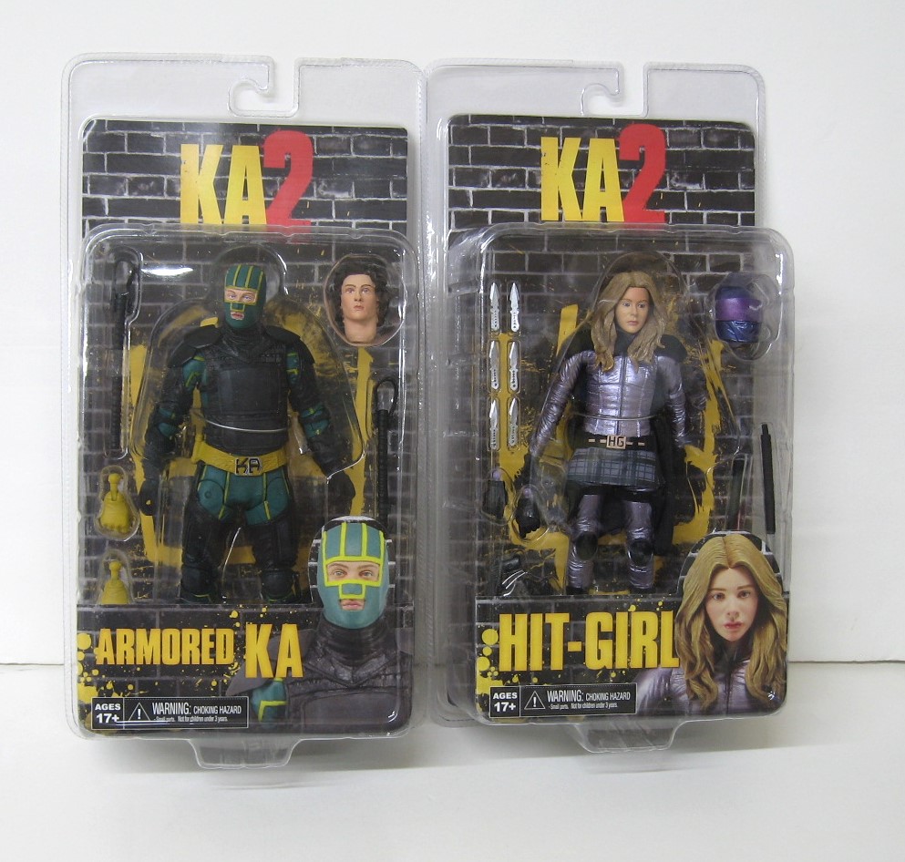 ○キックアス2 フィギュア ネカ NECA 4体セット アメコミ クロエ