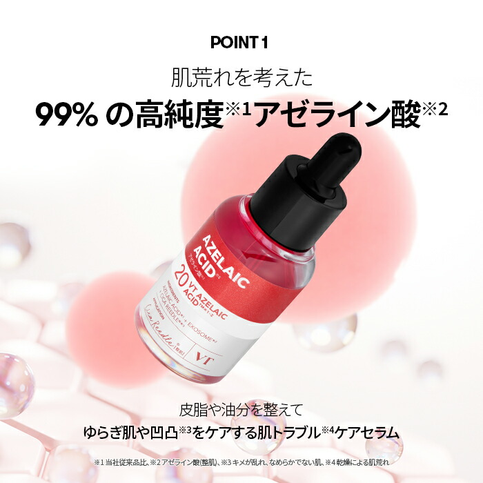 楽天市場】【VT公式】【アゼライン酸 美容液 2種! CICA エクソソーム