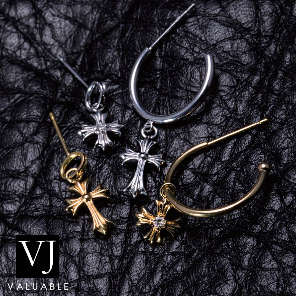 楽天市場】VJ 【 ブイジェイ 】 K18 ホワイトゴールド メンズ