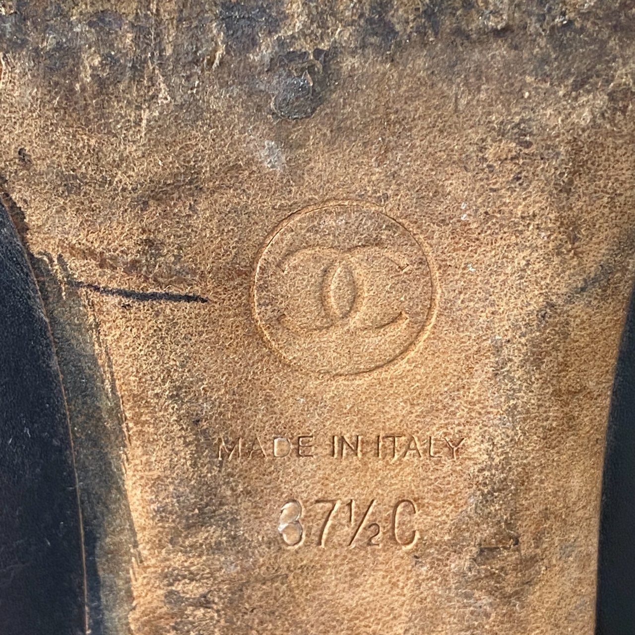 楽天市場】CHANEL シャネル ココマーク オープントゥ ショートブーツ