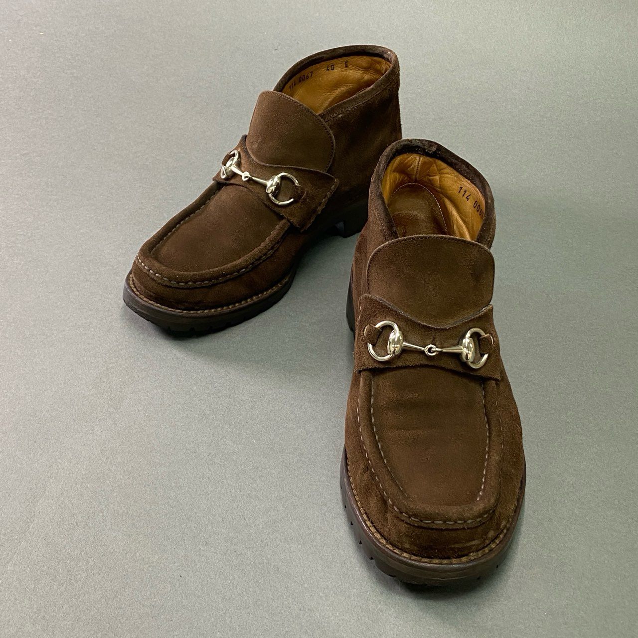 楽天市場】GUCCI グッチ ホースビット チャッカブーツ ショートブーツ