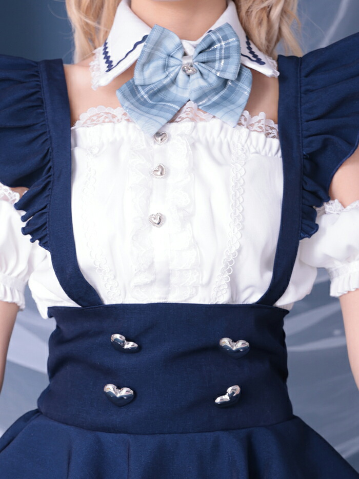 楽天市場】[正規品]メイド かわいい メイド服 コスプレ 衣装