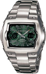 楽天市場】G-SHOCK 腕時計|カシオ インパクトある角型フェイスにメタル