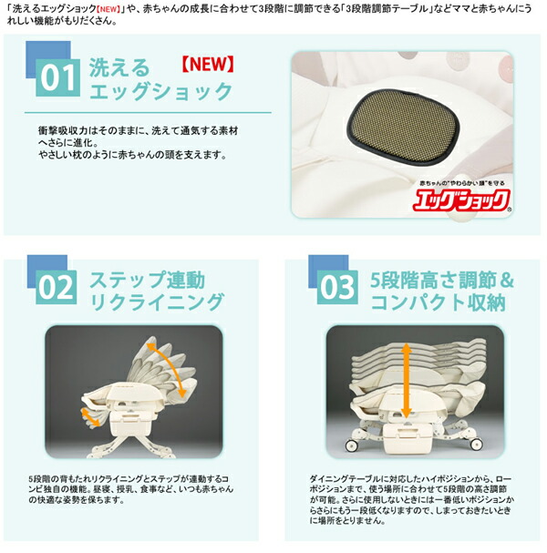 楽天市場】[安心のメーカー保証付正規品]コンビ ネムリラ オート