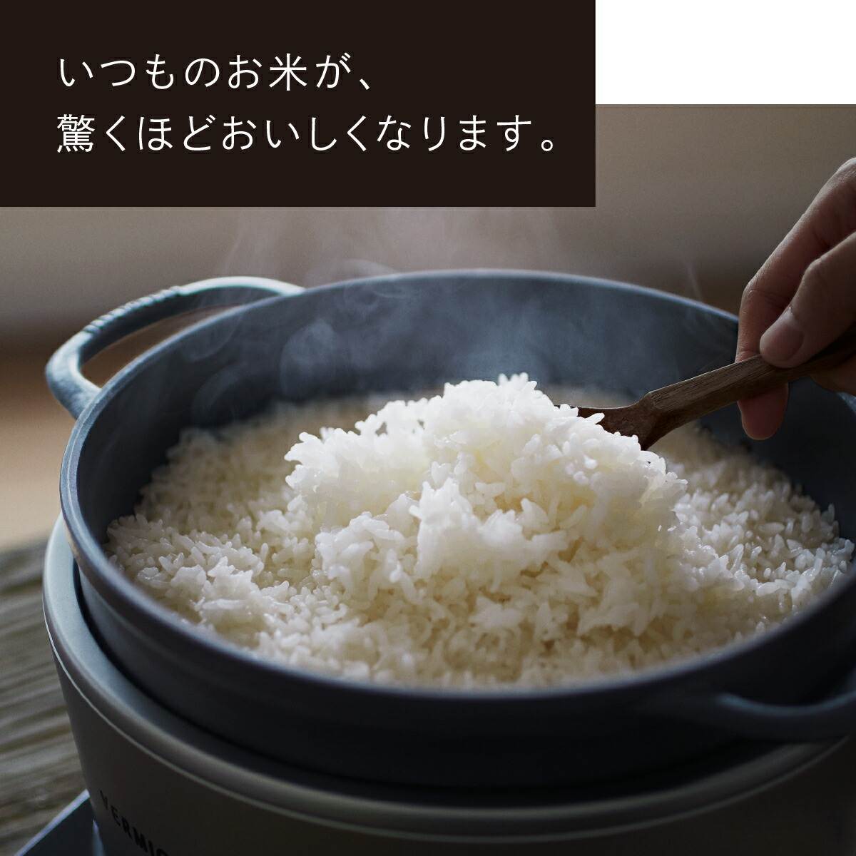 楽天市場】【公式】バーミキュラ ライスポット 5合炊き 炊飯器 | 鋳物