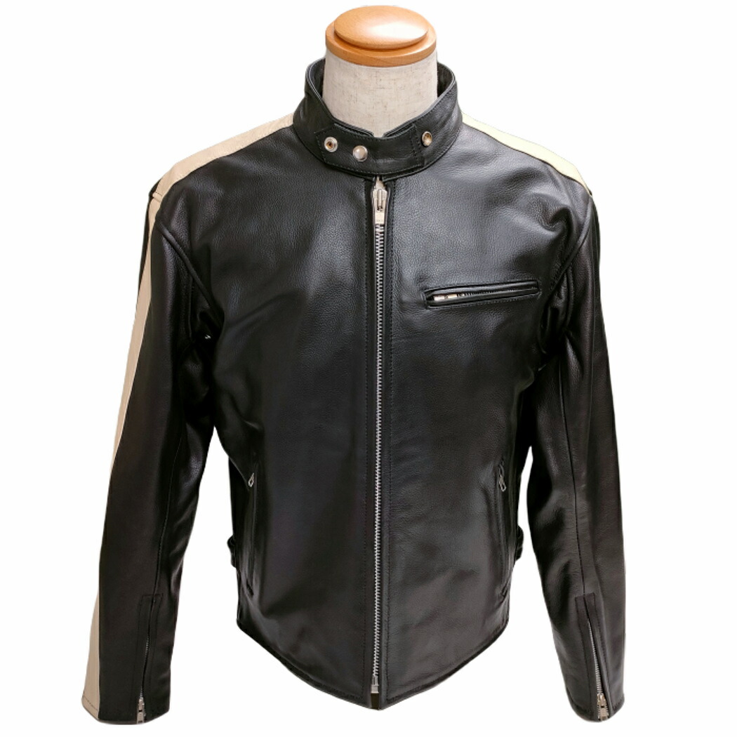 楽天市場】ルーキー ライダース レザージャケット ROOKIE RLJ-06N