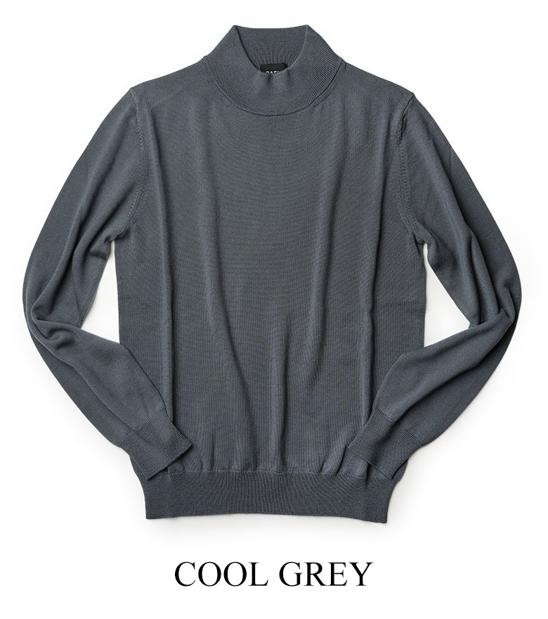 楽天市場】バフィー ニット モックネック ハイゲージ 14ゲージ メリノ