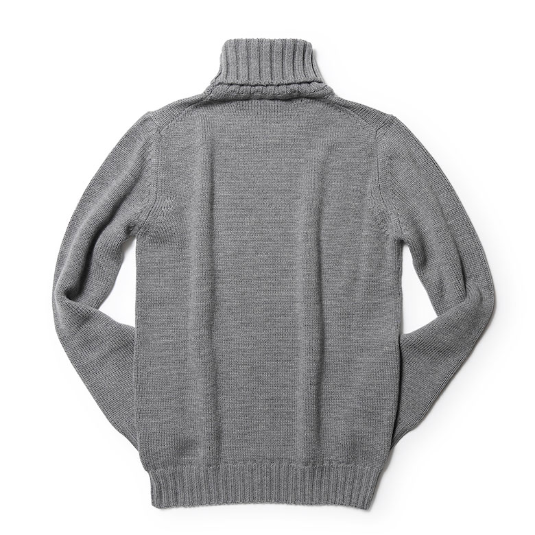 楽天市場】バフィー ニット タートルネック ローゲージ 5ゲージ リブ