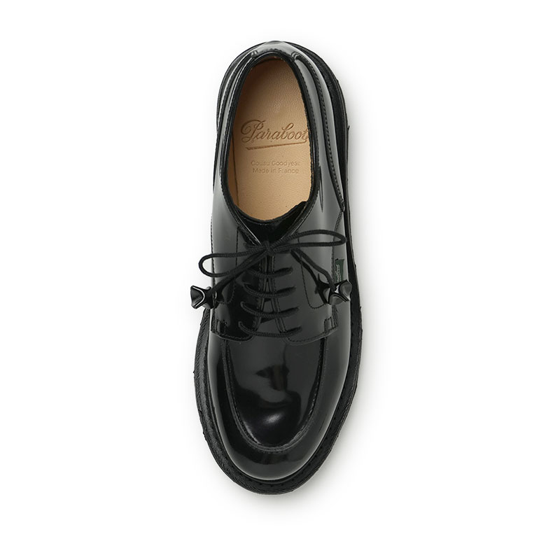 楽天市場】パラブーツ レディース シャンボード グロスレザー エナメル