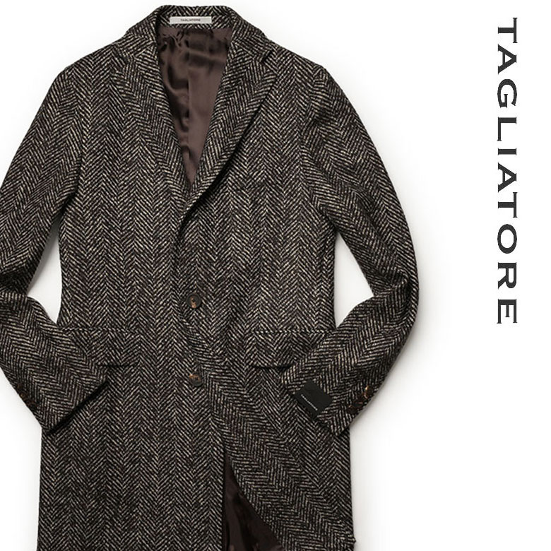 楽天市場】タリアトーレ コート チェスターコート 秋冬 ヘリンボーン