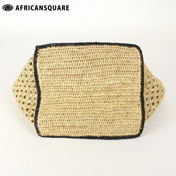 楽天市場】最大3000円OFFクーポンあり ラフィア かぎ編み トート