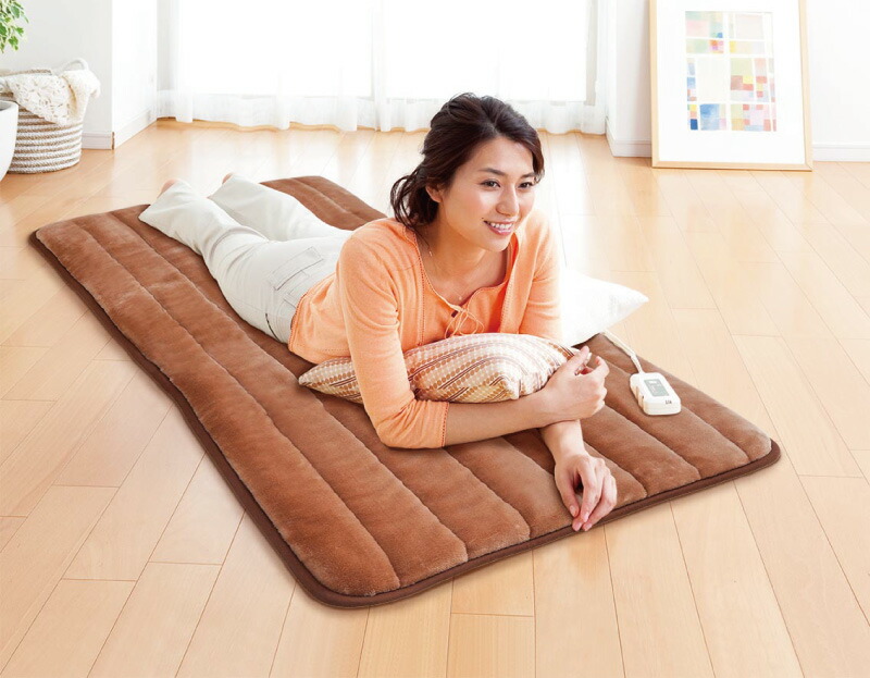 楽天市場】ゼンケン 一人用電熱マット 電磁波カット タイマー付き