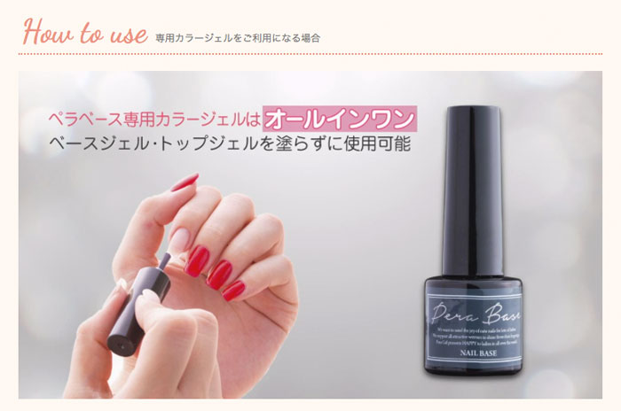 楽天市場】Pera Base Kit ペラベースキット ジェルネイルベース＋