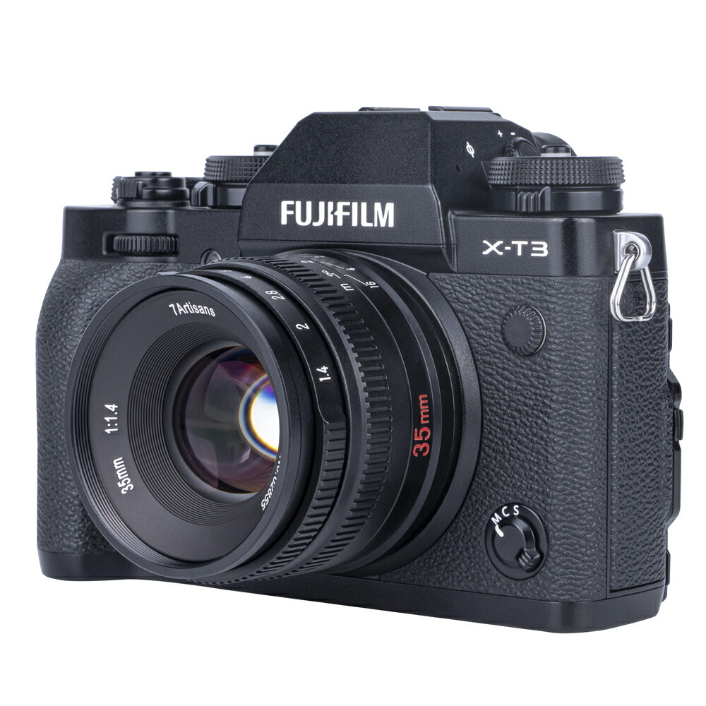 楽天市場】7artisans 35mm F1.4 固定焦点レンズ APS-C マニュアル