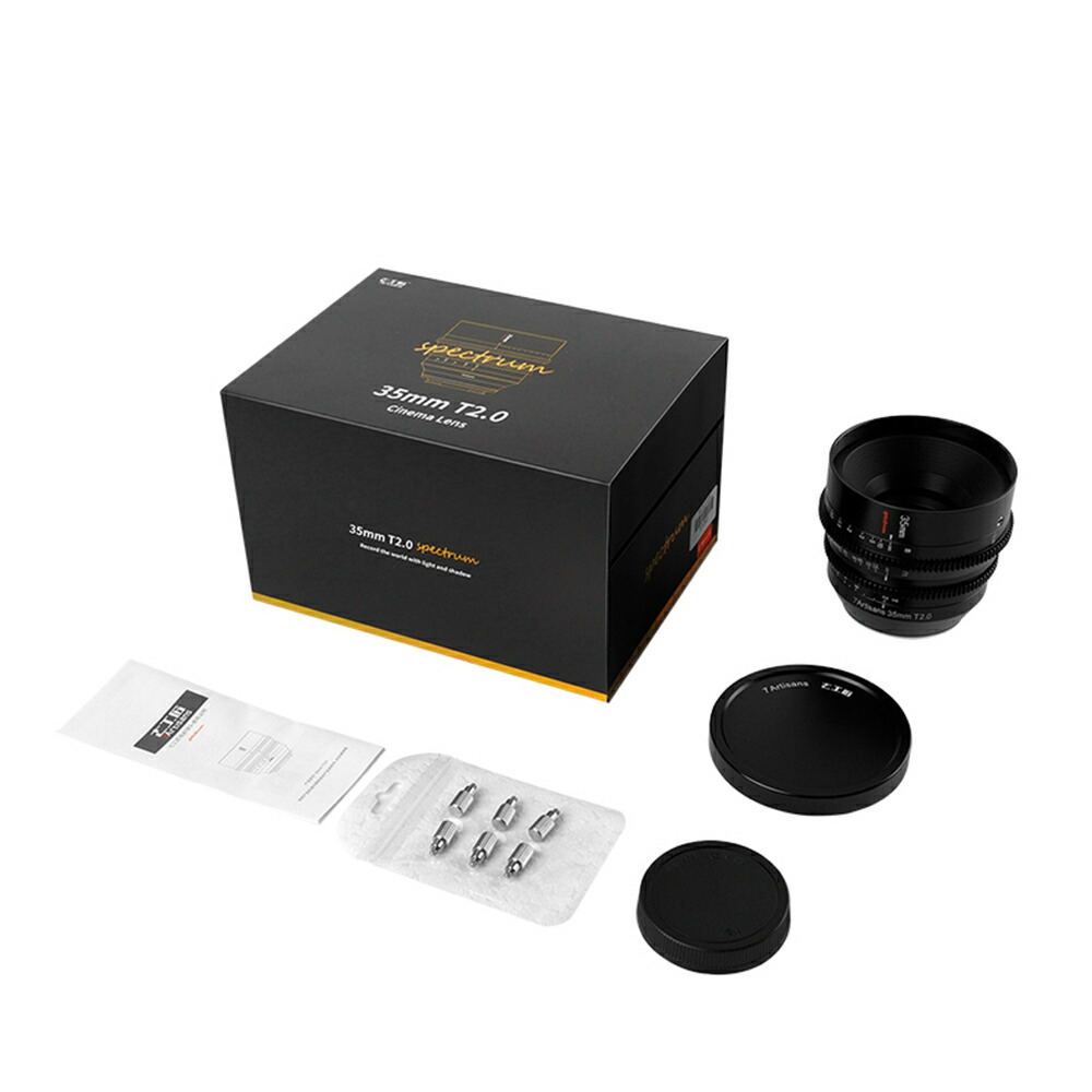 楽天市場】7artisans 35mm T2.0 フルサイズ シネマレンズ 大口径 低