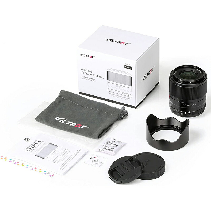 楽天市場】VILTROX AF 23mm F1.4 APS-C 単焦点レンズ STM 大口径