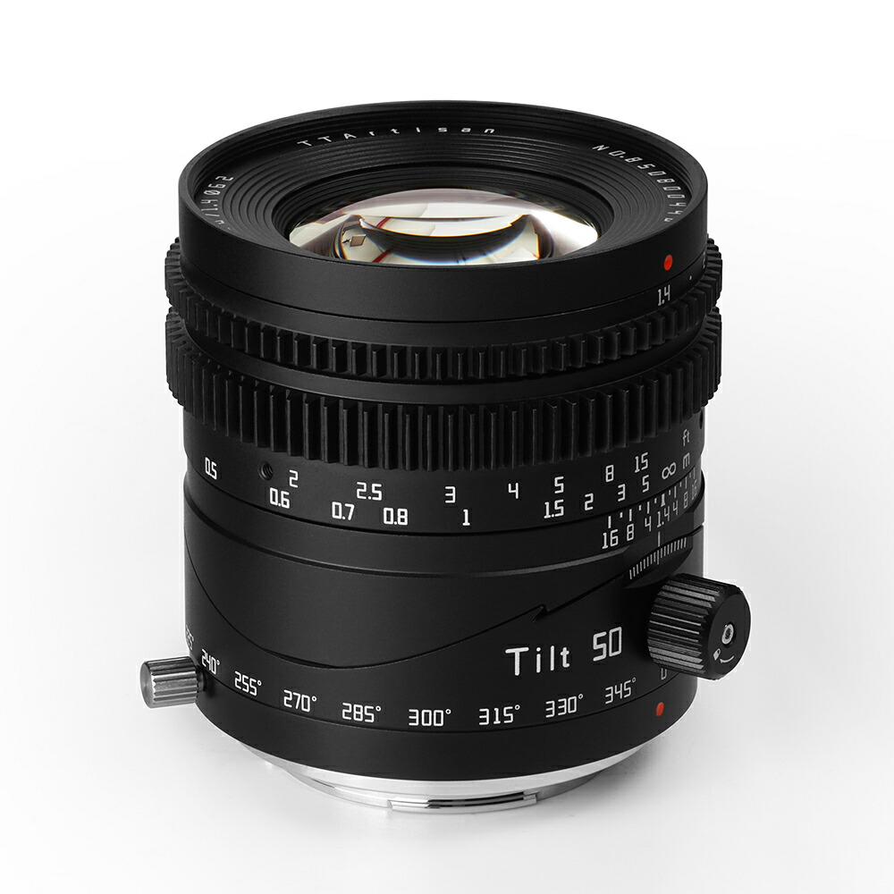 楽天市場】TTArtisan 50mm F1.4 ティルトレンズ 大口径 単焦点レンズ