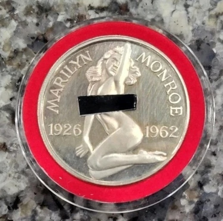 楽天市場】ヴィンテージ マリリン モンロー - 1オンス トロイ .999