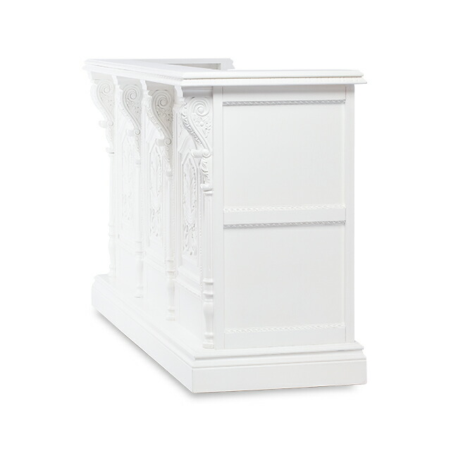 楽天市場】アンティーク カウンター レジカウンター ロココ調家具 1.8M